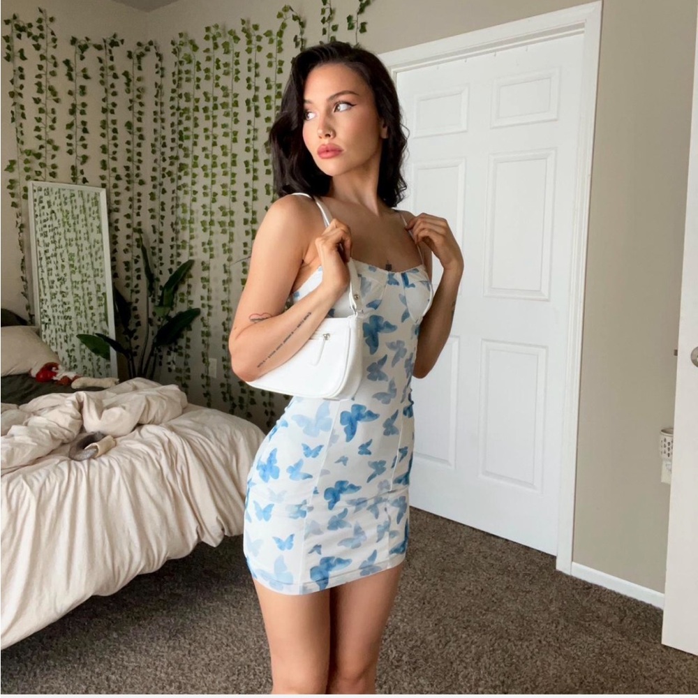 Princess Polly Butterfly Mini Dress